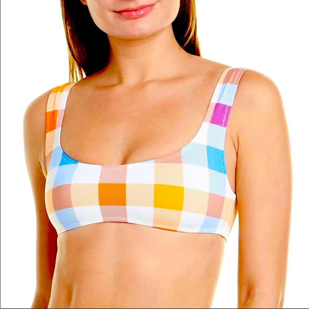 Solid & Striped Bikini Top - Picture 2 of 7